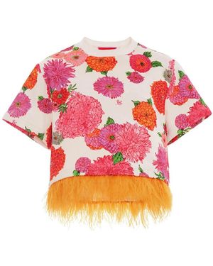 La DoubleJ Tops ,Veelkleurig ,Katoen Blouses & Shirts - Rood