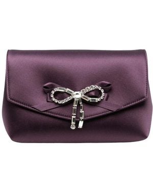 Jimmy Choo Soft Bow Mini Bag - Lila