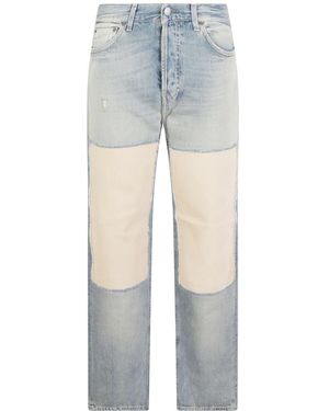 Acne Studios Jeans ,Blauw ,Denim Straight Jeans