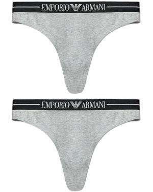 Emporio Armani Zweierpack Feigen - Grau