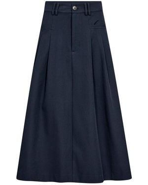 co'couture Midi Skirts - Azul