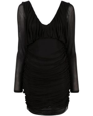 Saint Laurent Short Dresses - Black
