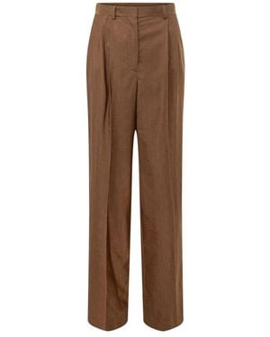 Stella McCartney Wide Trousers - Marrón