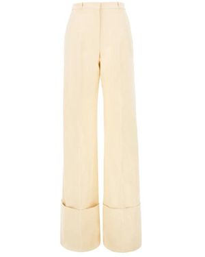 Del Core Wide Broeken - Naturel