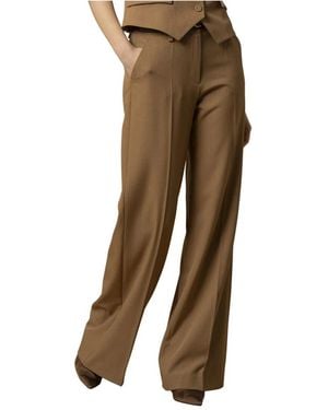 Kocca Wide Trousers - Brown