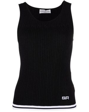 Sonia Rykiel Sleeveless Tops - Black