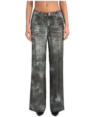 Pinko Wide Jeans - Gray