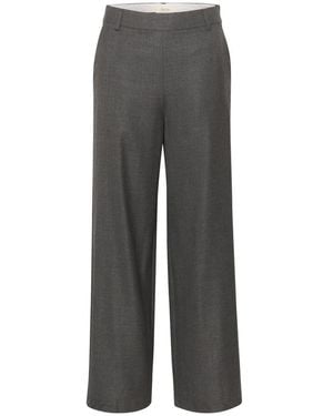 Part Two Wide Trousers - Grey
