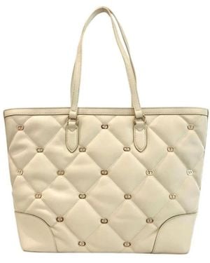 Twinset Tote Bags - Metallizzato