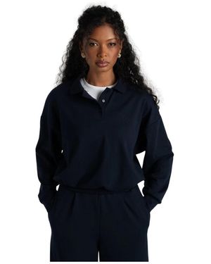 GUAJA. Hoodies & Sweatvesten ,Blauw ,Tops Met Lange Mouwen