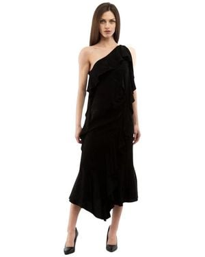 Moschino Midi Jurk - Zwart