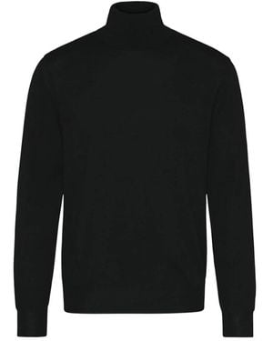 DIGEL Herren Rollkragenpullover - Schwarz