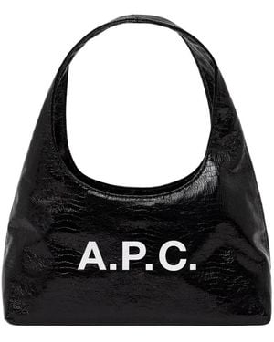 A.P.C. Shoulder Bags - Negro