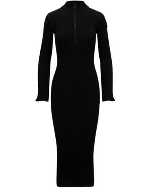 Moncler Midi Dresses - Black
