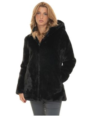 Save The Duck Faux Fur & Shearling Jackets - Black