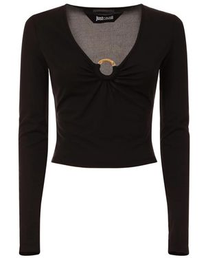 Just Cavalli T-Shirts En Polos - Zwart
