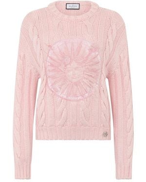 Philipp Plein Round-Neck Knitwear - Rose