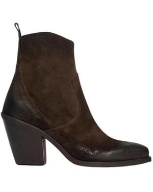 METISSE Cowboy Boots - Marrone