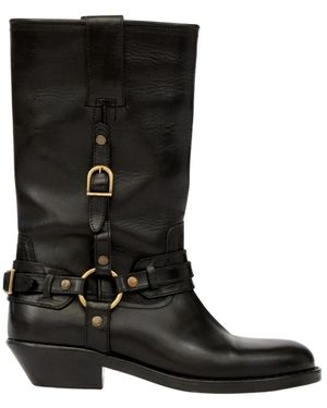Isabel Marant Schwarze Damen Stiefeletten