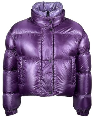 Add Jassen ,Paars ,Short Down Jacket