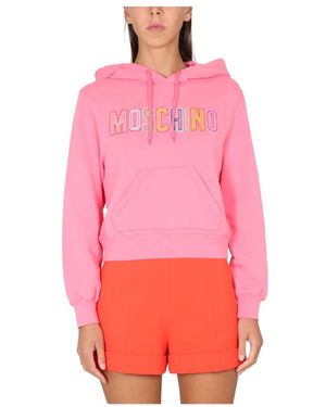 Moschino Hoodies - Rosa