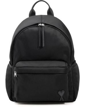 Ami Paris Backpacks - Black