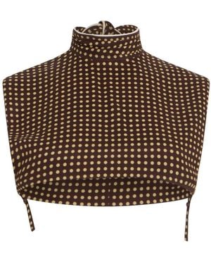 Philosophy Di Lorenzo Serafini Sleeveless Tops - Brown