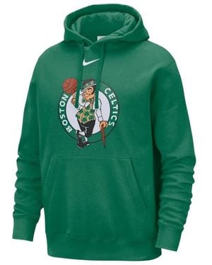 Nike Fitness ,Groen ,Katoen Boston Celtics Club Nba Pullover Hoodie