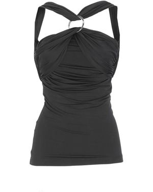 The Attico Sleeveless tops - Nero