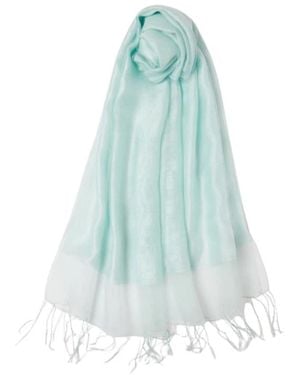 Marella Accessoires ,Groen ,Stola - Blauw