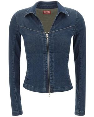 DIESEL Denim Shirts - Azul