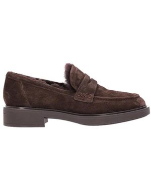 Gianvito Rossi Loafers - Marrón