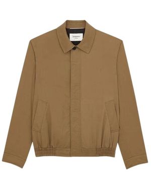 Saint Laurent Light Jackets - Natural