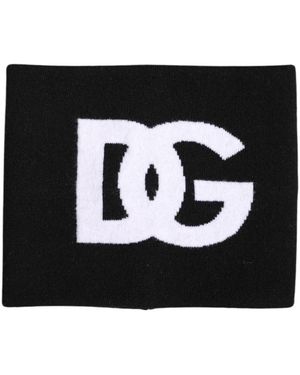 Dolce & Gabbana Winter Scarves - Black