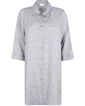 Peserico Shirt Jurken - Grijs