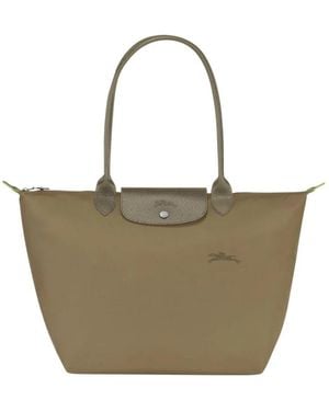 Longchamp Tote Bags - Groen
