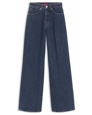 HUGO Wide Jeans - Azul
