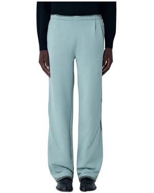 Kiko Kostadinov Wide Trousers - Blue