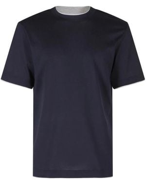 Eleventy T-Shirts - Blue