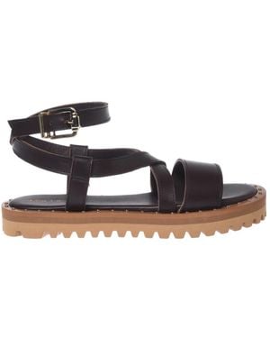 Baldinini Flat Sandals - Brown