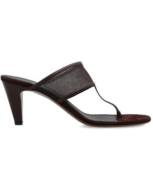 Neous Vena Heeled Mules - Schwarz