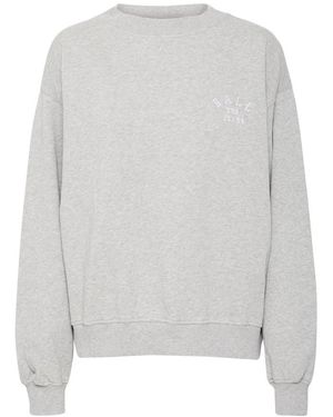 Ball Grijze Melange Crewneck Sweatshirt - Grijs