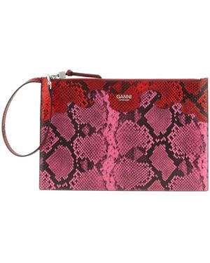 Ganni Clutches - Red