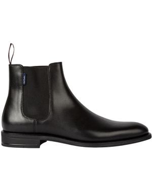 Paul Smith Cedric Leather Boots - Black