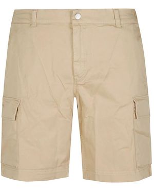 Woolrich Cotton Twill Cargo Short Gd - Naturel