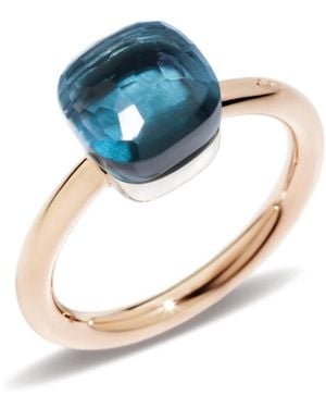 Pomellato Woman - pab 4030o6000000tl - naked ring petit topazio london - Azul