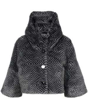 Rrd Faux Fur & Shearling Jackets - Gray