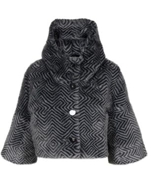 Rrd Faux Fur & Shearling Jackets - Gray