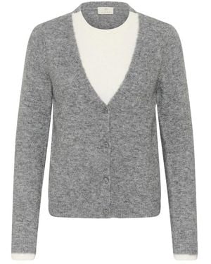 Kaffe Cardigans - Gris