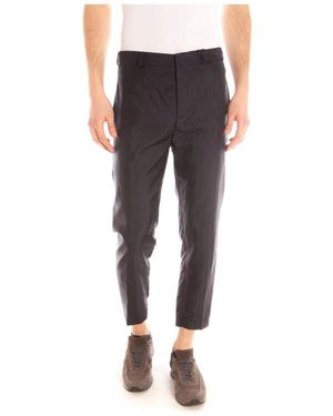 Daniele Alessandrini Cropped Trousers - Blue